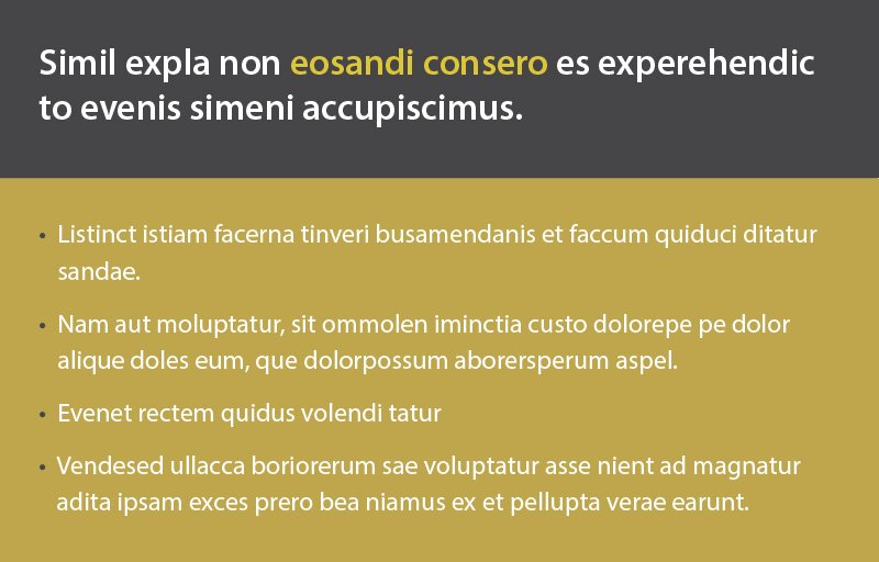 Simil expla non eosandi consero es experehendic to evenis simeni accupiscimus.